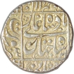 Silver One Rupee Coin  of Shah jahan of surat mint.