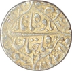 Silver One Rupee Coin of Shah jahan of Surat mint.