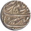 Silver One Rupee Coin of Aurangzeb Alamgir of Akbarnagar mint.