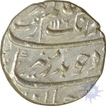 Silver One Rupee Coin of Aurangazeb Alamgir of Surat Mint.