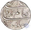 Silver One Rupee Coin of Shah Alam Bahadur of Dar ul Khilafat Shahajahanabad.