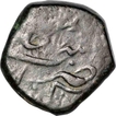 Copper Dam Coin  of Muhammad Shah of Khambatayat Mint.