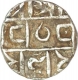 Silver Half Rupee Coin of Mada Narayanof Cooch Behar Kingdom.