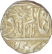 Silver One Rupee Coin of Chhatarpur State.