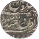 Silver One Rupee Coin  of Mir Mahbub Ali Khan of  Farkhanda Bunyad Haiderabad of Hyderabad State.