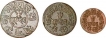 Copper Dokado and Trambiyo Coins of Khengarji III of Kutch State.