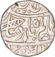 Silver One  Rupee Coin of  Muhammadabad Banaras Mint of Bengal Presidency.