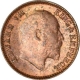 Copper One Twelfth Anna Coin  of King Edward VII of Calcutta Mint of 1905.