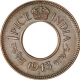 Bronze One Pice Coin of king George VI of Bombay Mint of 1943.