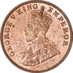 Bronze One Quarter Anna Coin of King George V of Bombay Mint of 1936.