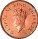 Bronze One Quarter Anna  Coin of King George VI of Bombay Mint of 1938.