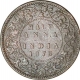 Copper Half Anna  Coin of Victoria Queen of Calcutta Mint of 1876.