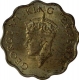 Cupro Nickel One Anna Coin of King George VI of Bombay Mint of 1946.