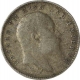 Silver Two Annas Coin of King Edward VII of Calcutta mint of 1905.