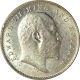 Silver Two Annas Coin of King Edward VII of Calcutta Mint of 1907.