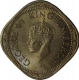 Cupro Nickel Two Annas Coin of King George VI of Bombay Mint of 1946.