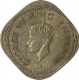 Cupro Nickel  Two Annas Coin of King George VI of Calcutta Mint of 1946.