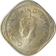 Cupro Nickel Two Annas Coin of King George VI of Bombay Mint of 1947.