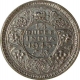 Silver Quarter Rupee Coin of King George VI of Bombay Mint of 1945.