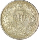 Silver Half Rupee Coin of King George V of Calcutta Mint of 1925.