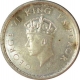 Silver Half Rupee Coin of King George VI of Bombay Mint of 1939.