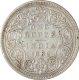 Silver One Rupee Coin of Victoria Queen of  Bombay Mint of 1862.