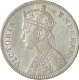 Silver One Rupee Coin  of Victoria Empress of Calcutta Mint of 1898.