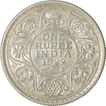 Silver One Rupee Coin of King George V of Bombay Mint of 1922.