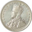 Silver One Rupee Coin of King George V of Bombay Mint of 1922.