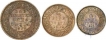 Bronze Coins of King Edward VII of Calcutta Mint of 1910.