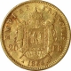 Gold  Twenty Francs Coin of  Nepolian III of  France of 1866.