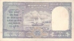 Ten Rupees Bank Note of King George VI of Signed by C D Deskhmukh of  Burma Overprint