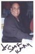 Autograph of Satish Kaushik of  Indian film director of producer and Actor.