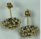 Gold Bugadi or Bangels from Maharashtra Region witt Basara pearls