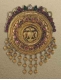 Gandaberunda Pendant of  Vijayangar Emprie studded with Rubies of Emeralds.