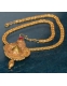 Tadional Gold Necklace studdedded of Rubies.