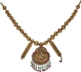 Gold Hand Craft Necklace of Lord Balakrishna.