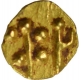 Gold Quarter Fanam Coin of Hoysala Kingdom.