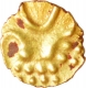 Gold Fanam Coin of Vira Raya of Hosysala Kingdom.