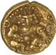 Gold Varaha Coin of Krishnadevaraya of Vijayanagara Empire.