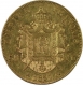 Gold Fifty Francs Coin of France of Nepoleon III of France.