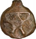 Copper karshapana Coin of mauryan cast copper of Vidarbha region.