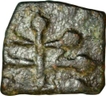 Copper Coin of Satkarni I of Satavahanas Dynasty.