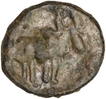 Lead Coin of Satkarni I  of Satavahana Dynasty.