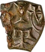 Copper Alloy Coin of siva magh of kaushambhi region of Magh dynasty.