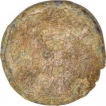 Lead Coin of Western Kshatrapas of Chastana.