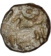 Copper Fractional Coin of Ramagupta  of Gupta Empire.