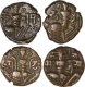 Copper Drachma Coin of Loharas of Kashmir.