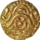 Debased Gold Four And  Half Masha Coins of Gangeya Deva of Kalachuris of Tripuri.