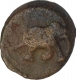 Copper Coin of Sangam Cholas of Chola Empire.